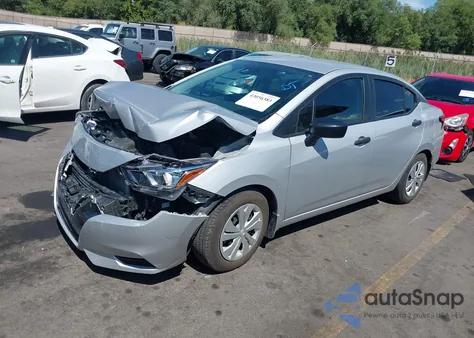 2020 Nissan Versa S Xtronic Cvt z USA, uszkodzony, nr VIN 3N1CN8DV1LL864505